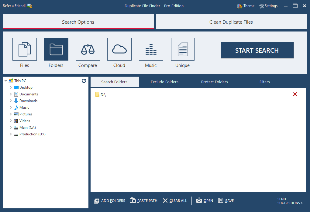 winmerge find duplicate files