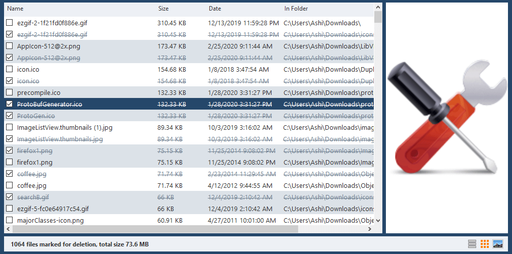 dropbox duplicate finder